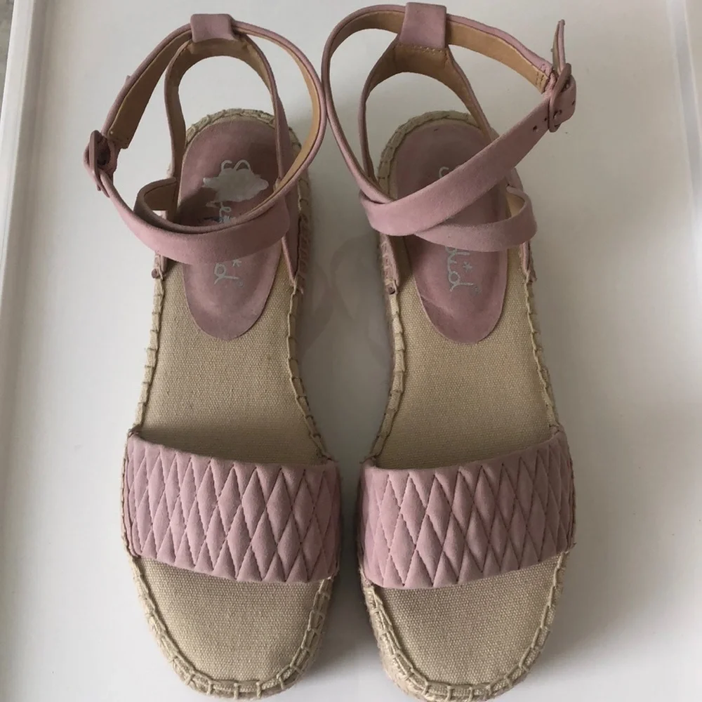 Splendid Women’s Seward Platform Espadrille Sandal Size 8.5